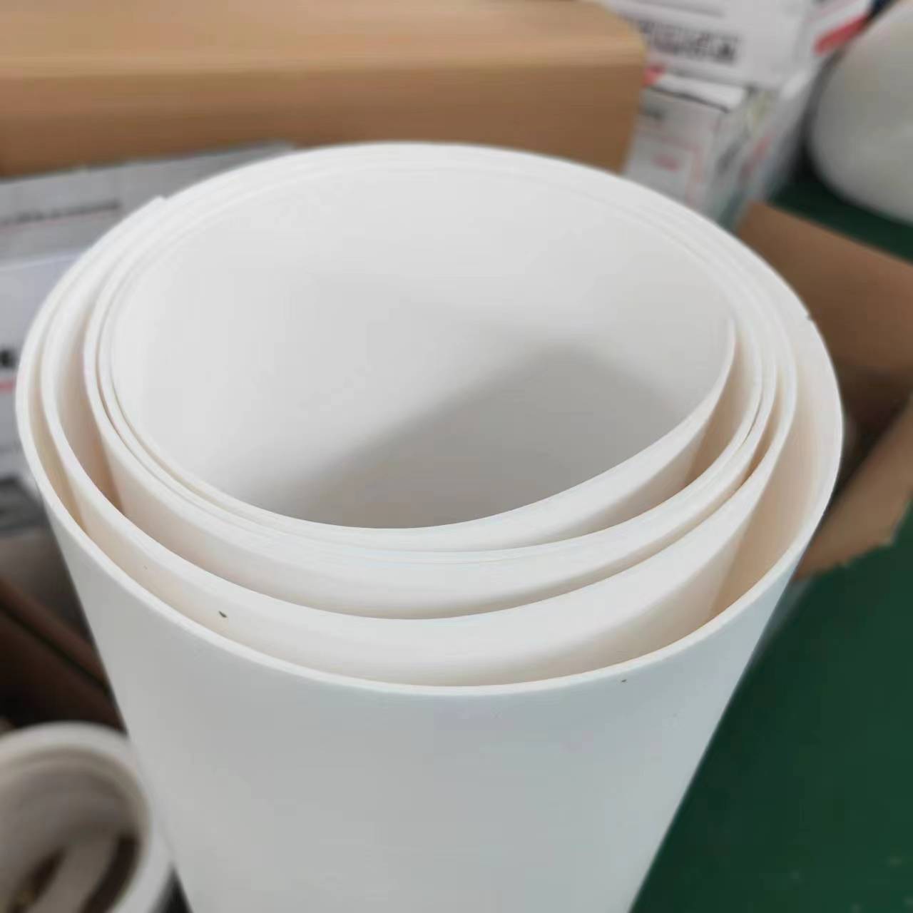 50m de comprimento· Folha de PTFE branca-Grupo Paidu